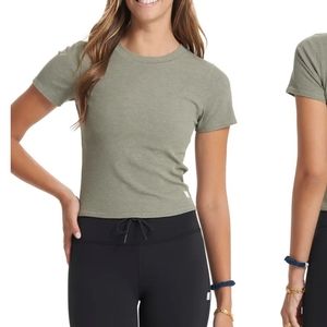 Mudra Ribbed T-Shirt (Heather Grey)